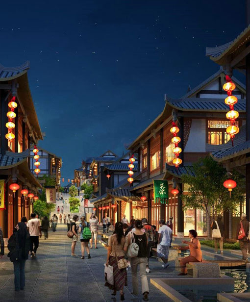 古商业街建筑设计