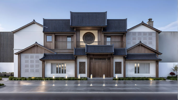 四合院外立面设计